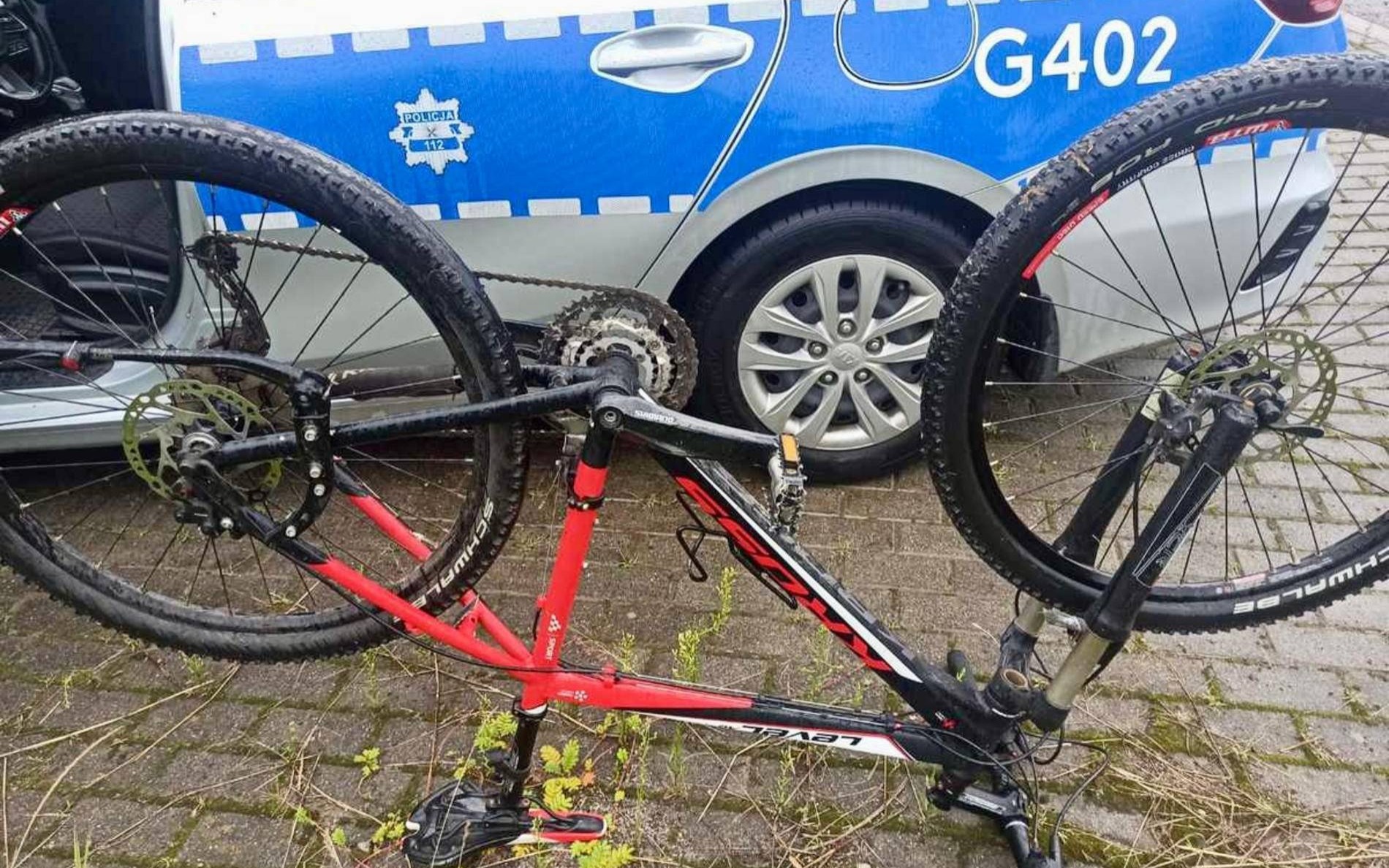 Złodziej zatrzymany godzinę po kradzieży roweru