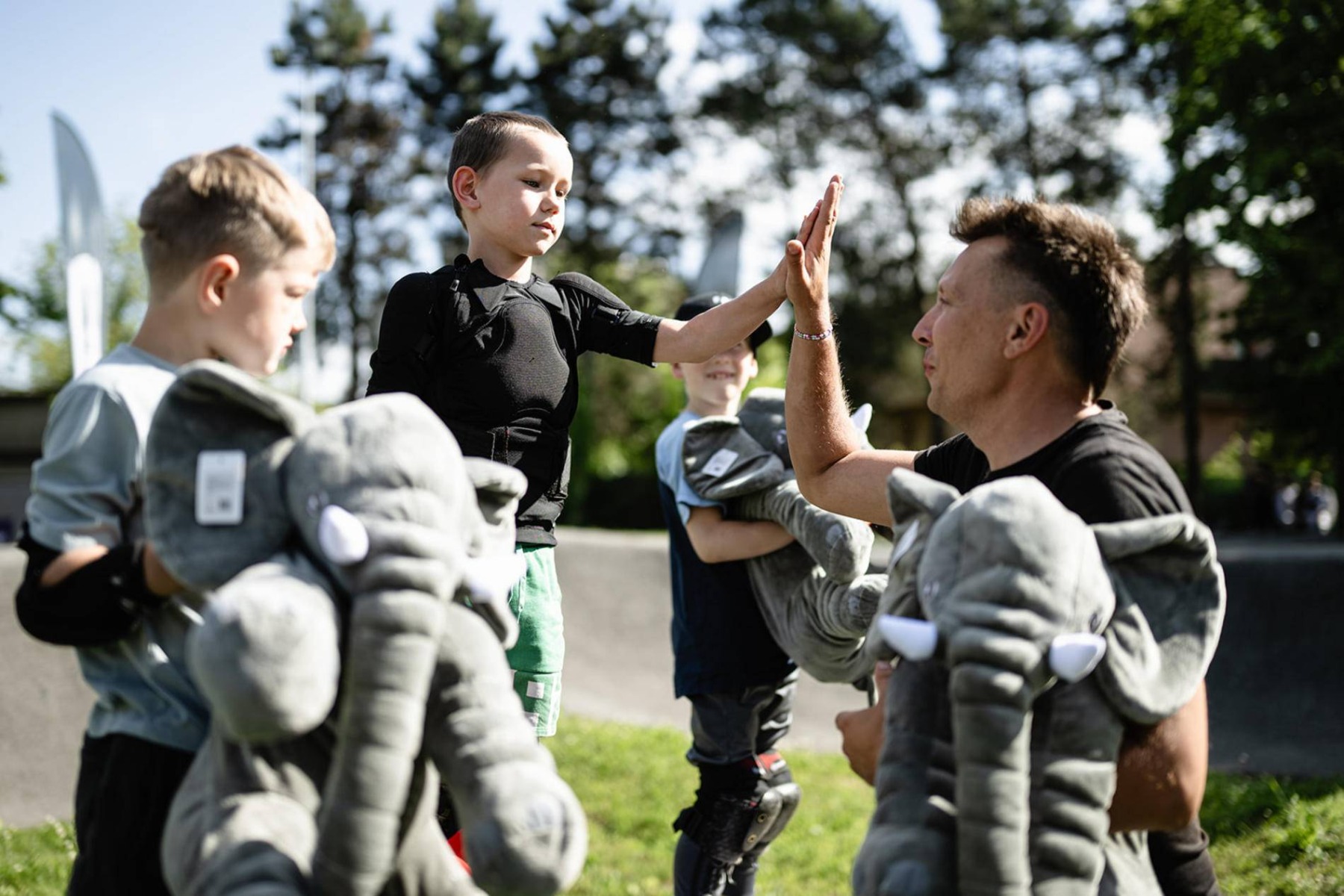 Wielkie ściganie na pumptrackowym torze – FILM, FOTO