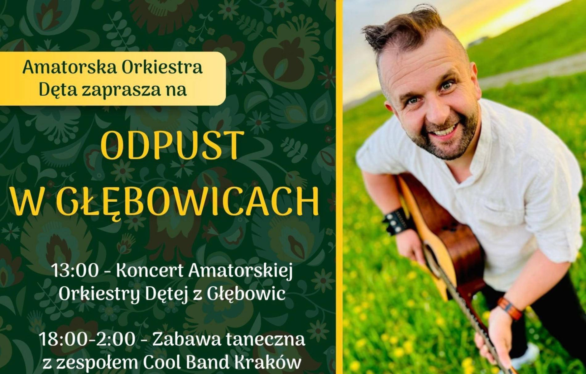 Odpust w Głębowicach. Gwiazdą wieczoru Paweł Gołecki