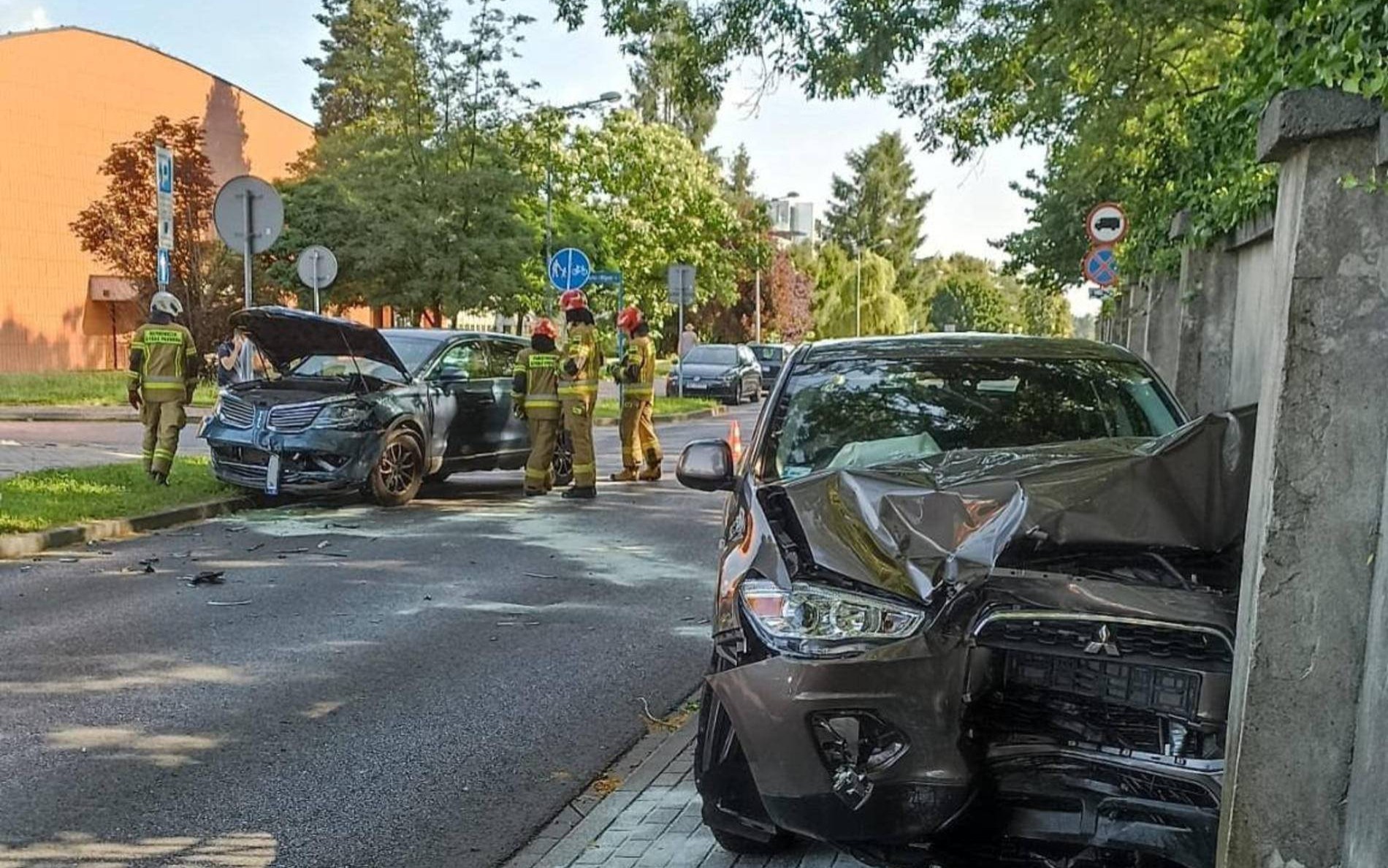 72-latka wymusiła pierwszeństwo, pasażerka w szpitalu