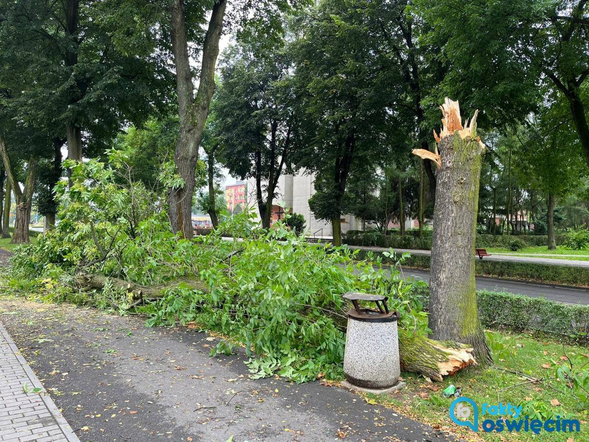 IMGW ostrzega mieszkańców powiatu oświęcimskiego