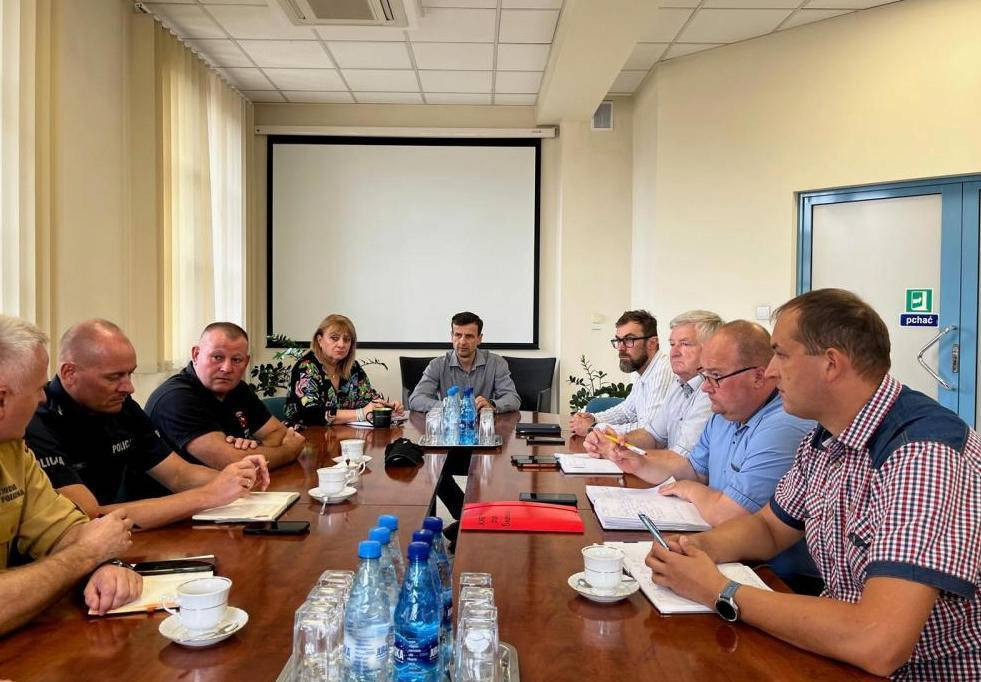 Brzeszcze w pogotowiu przeciwpowodziowym