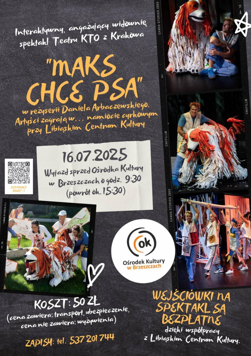 Interaktywny „Maks chce psa” dla najmłodszych