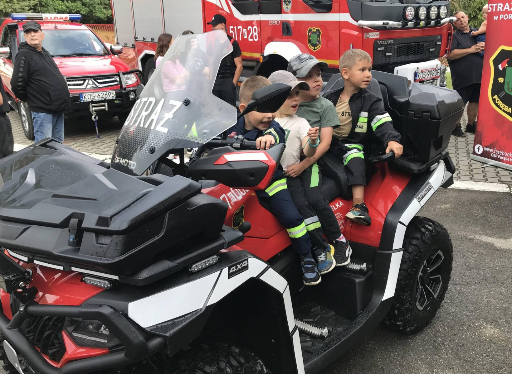 Nowy quad zwiększy mobilność druhów z Poręby Wielkiej – FOTO