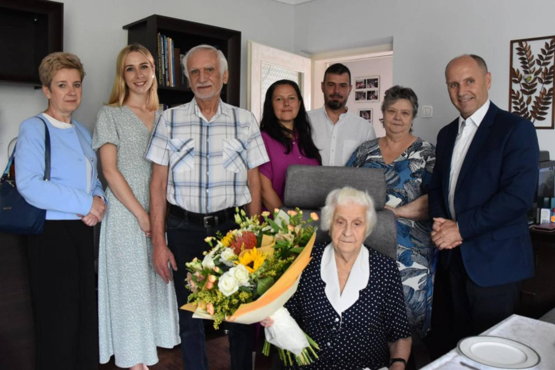 Sto lat Bronisławy Krzemień z Zaborza – FOTO