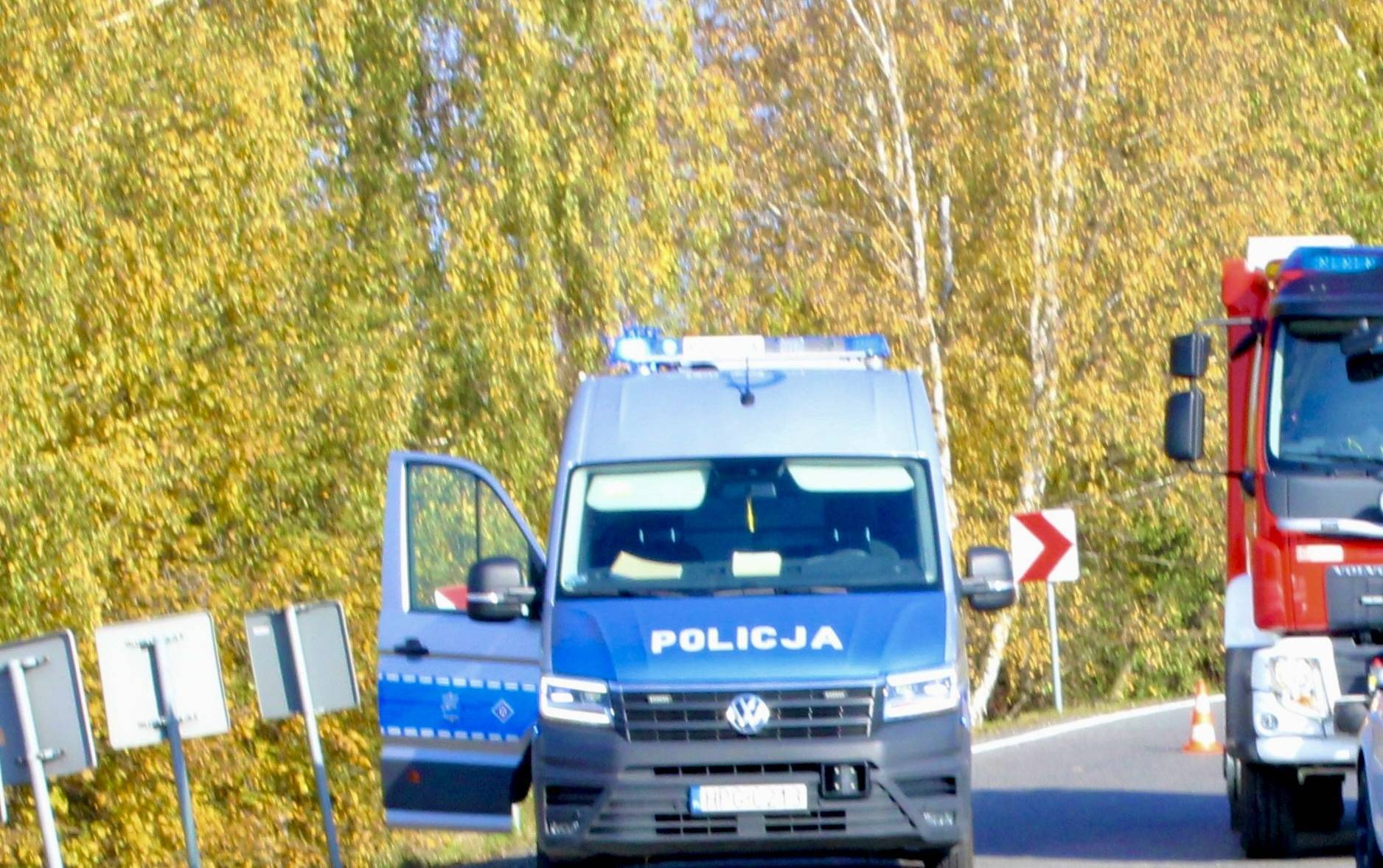Czołówka w Przeciszowie. Czterolatka trafiła do szpitala