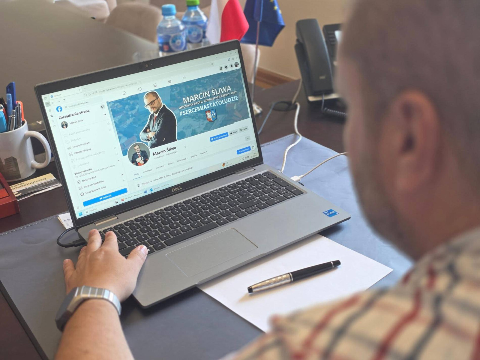 Burmistrz Kęt otwarty na codzienny dialog