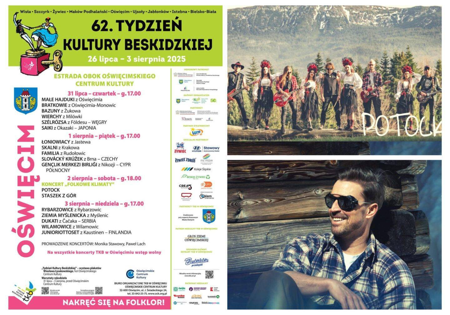 Nowoczesny folklor i góralska energia w Oświęcimiu