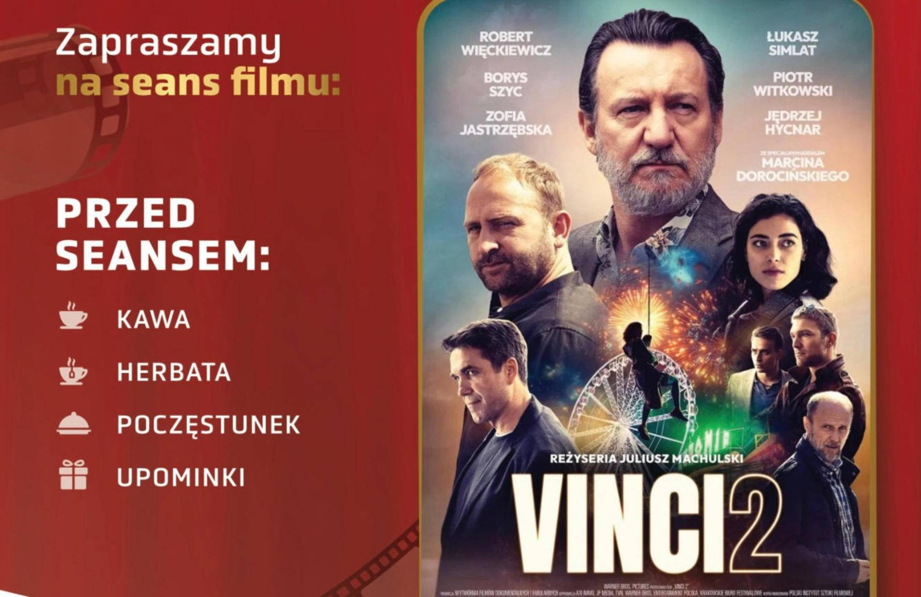Kino dla seniorów: film „Vinci 2” na dużym ekranie