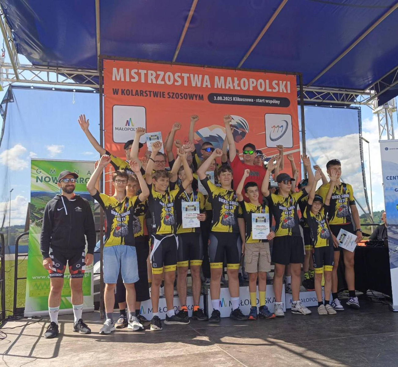 Najlepsi w Małopolsce. Kęcki Sokół szybszy od wiatru – FOTO