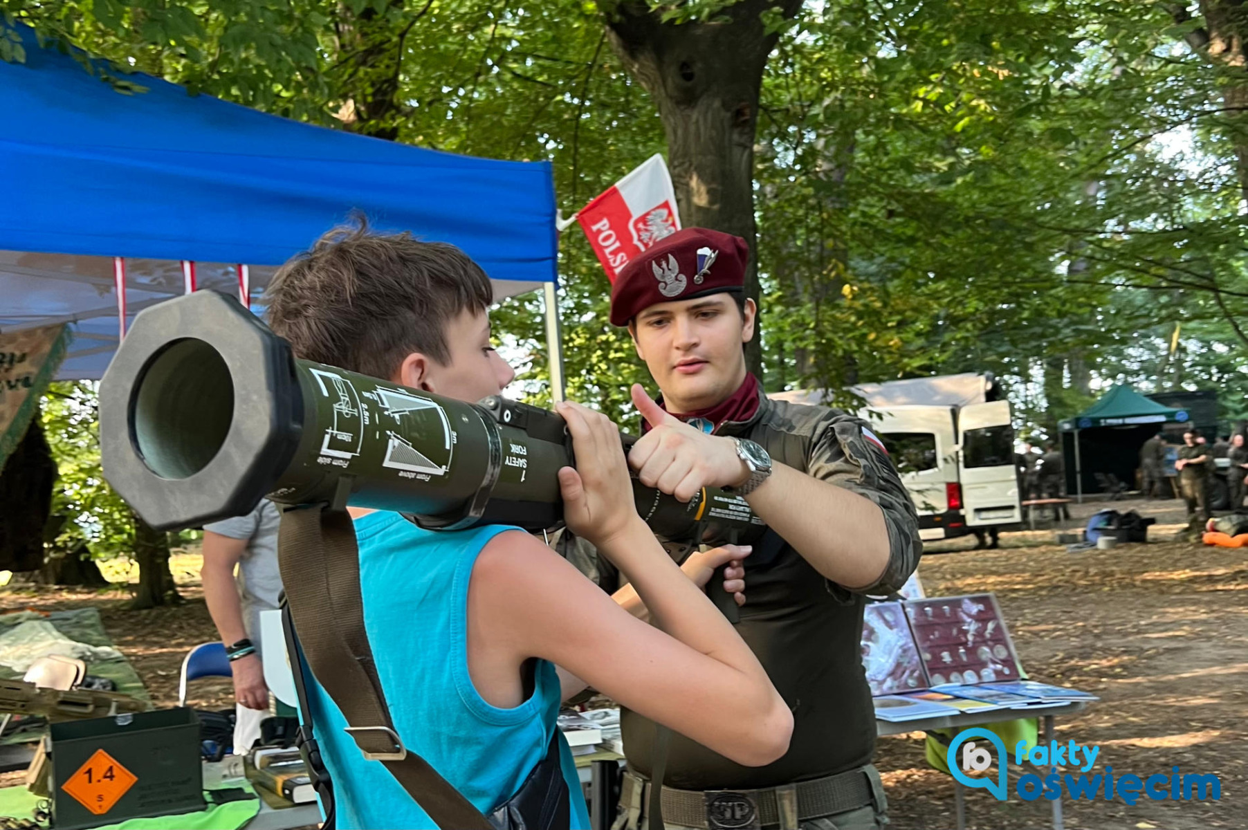 Piknik militarny z pokazami, muzyką i grą terenową – FILM, FOTO