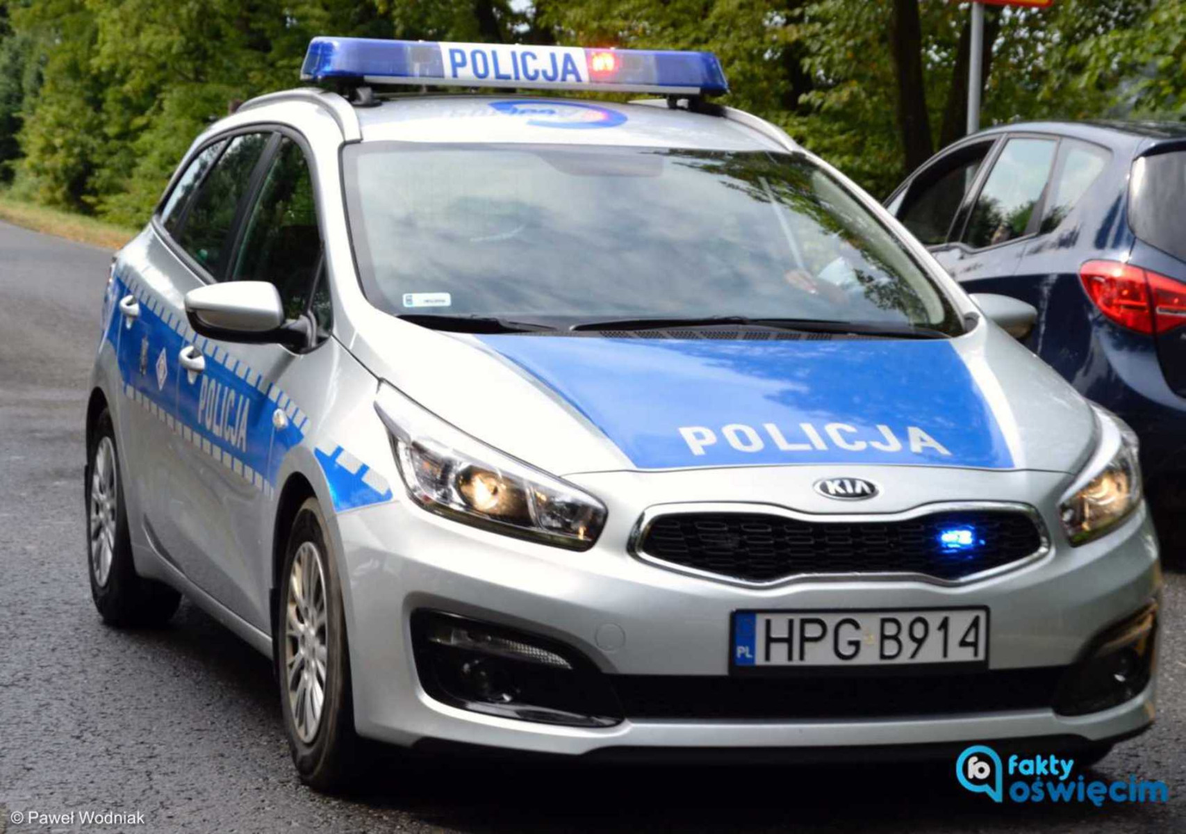 Pięciolatek sam w nocy na kęckiej ulicy