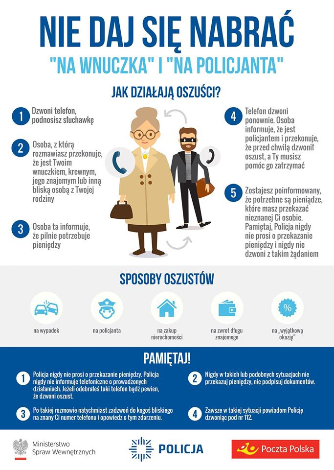 Brzeszcze: Seniorka nie dała się oszukać! Udaremniła próbę wyłudzenia metodą „na policjanta”