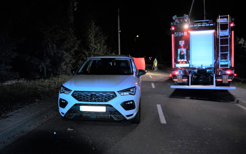 Tragiczny wypadek w Kętach! 37-latek nie żyje, kierowca miał alkohol we krwi