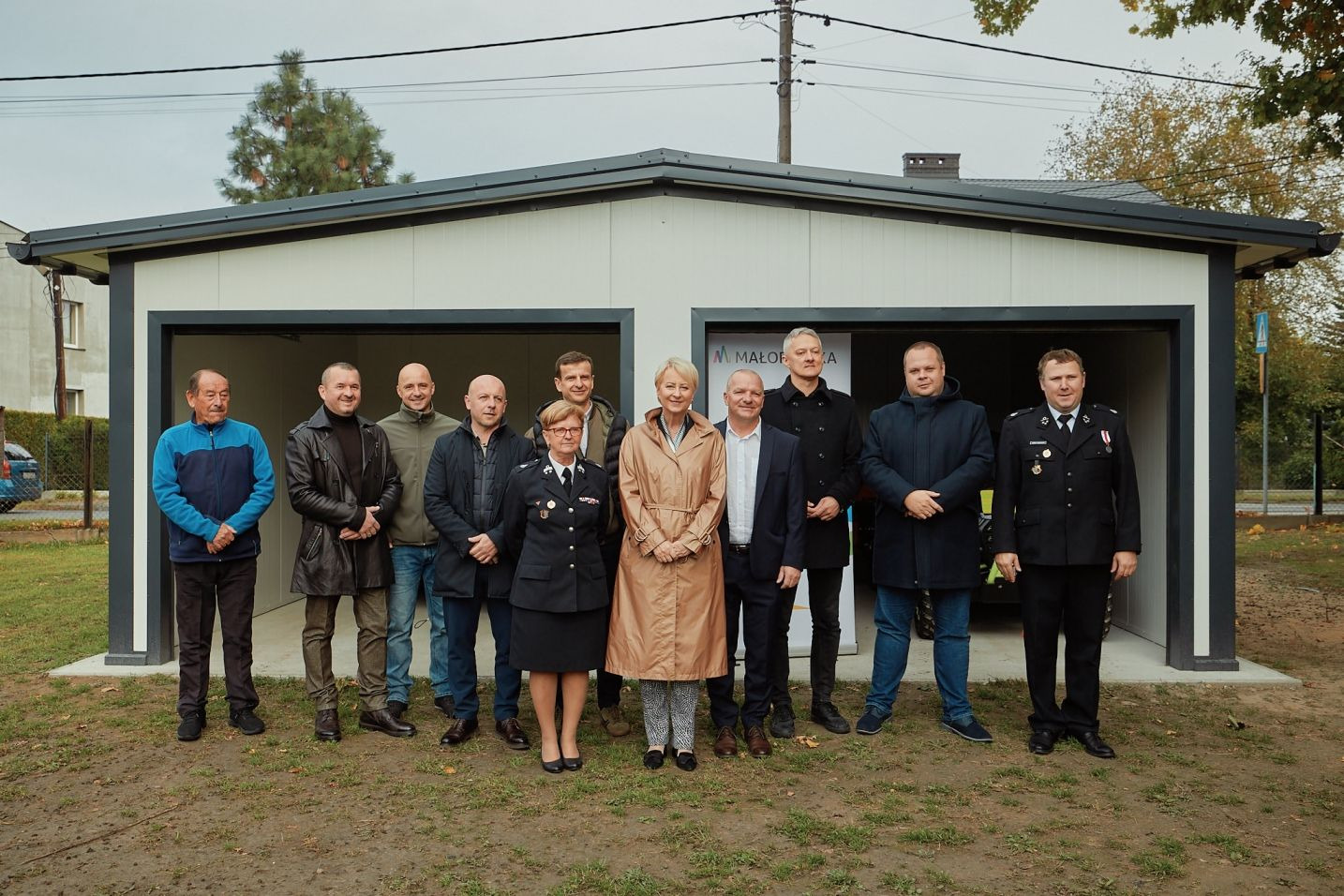 Nowa „sołtysówka” i garaż OSP w Przecieszynie już gotowe