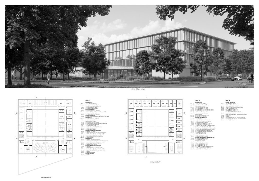 Oświęcim ma projekt nowego ratusza miejskiego. Zwyciężyła koncepcja architektów ze Szczecina