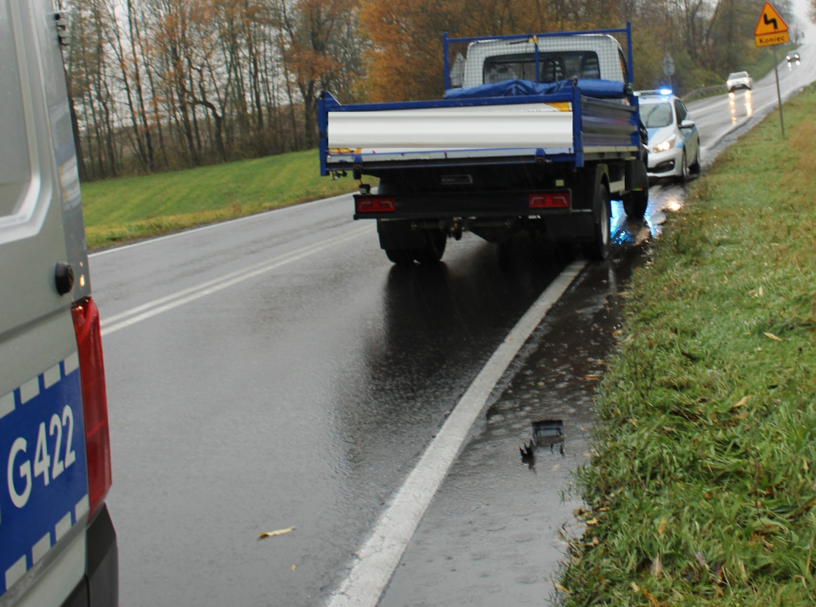 Potrącenie pieszego w Graboszycach. Poszkodowany trafił do szpitala