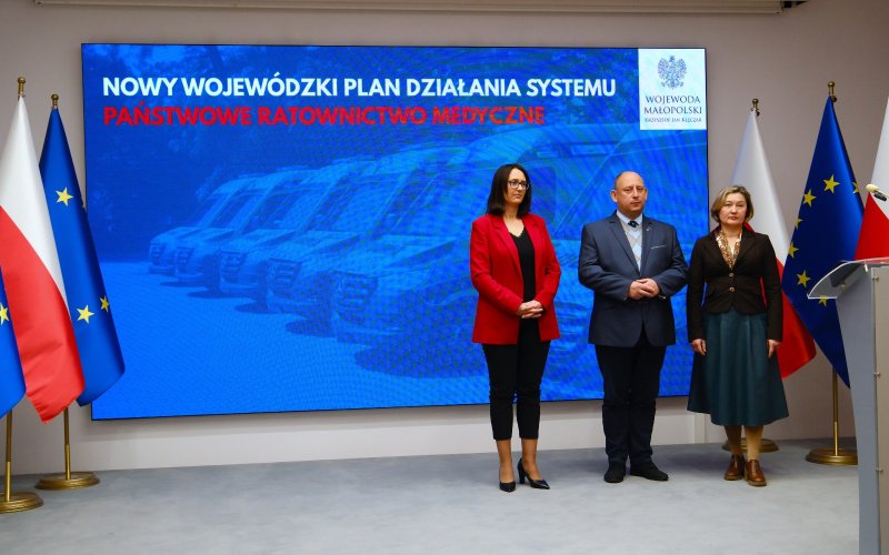 Więcej karetek w powiecie oświęcimskim od 2026! Oświęcim i Brzeszcze z całodobową pomocą medyczną