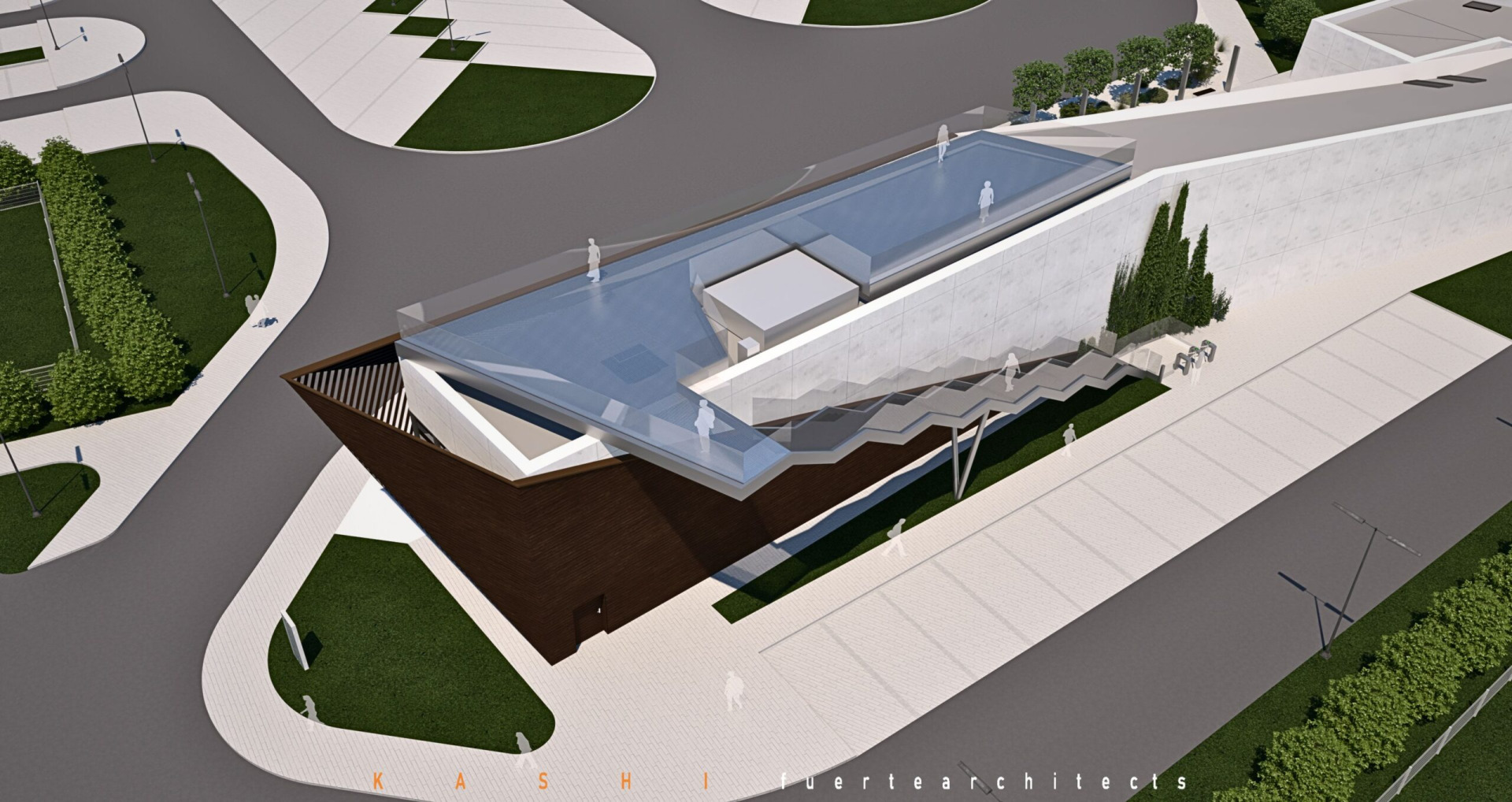 Nowy taras widokowy w Brzezince. Goście zobaczą teren Birkenau z zupełnie innej perspektywy