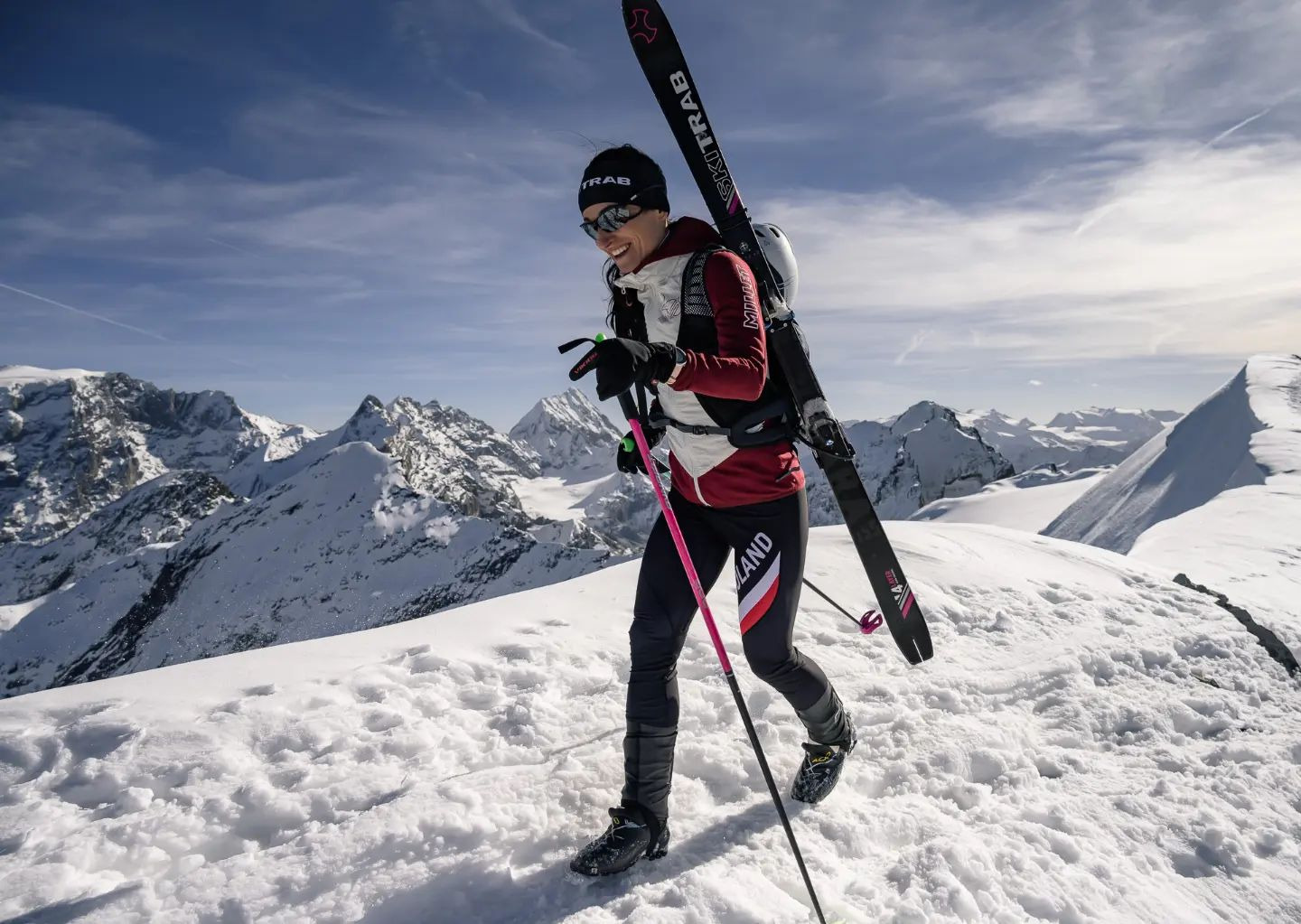 Iwona Januszyk z powiatu oświęcimskiego walczy na igrzyskach! Skialpinizm i wielkie kibicowanie w Grojcu
