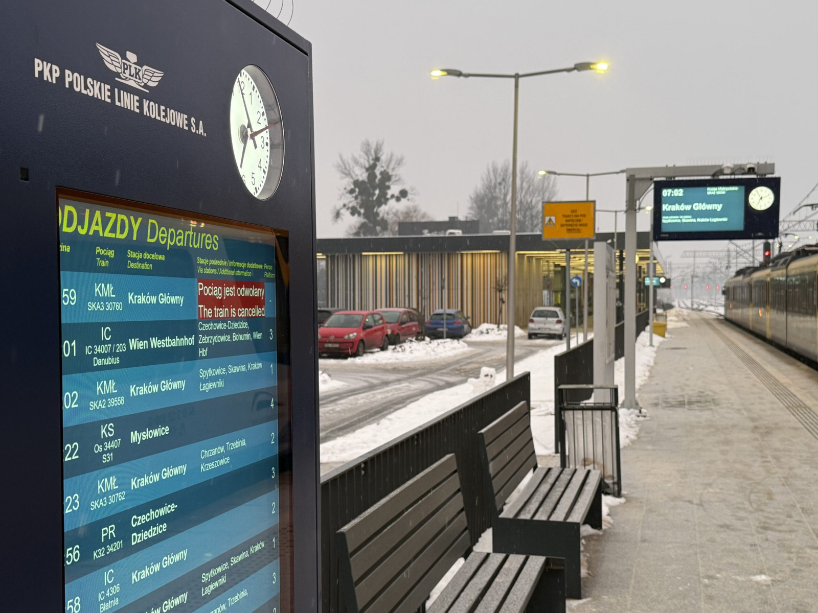 Utrudnienia w kursowaniu pociągów Koleji Małopolskich na lini Oświęcim – Kraków