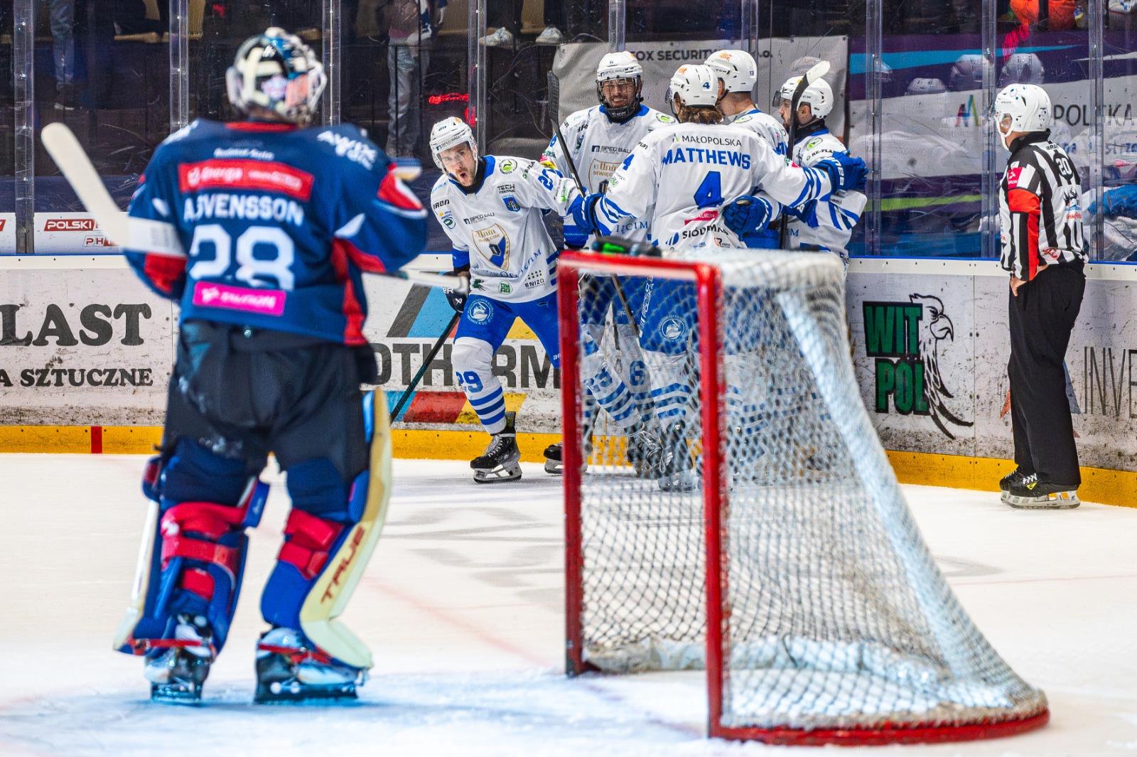 Pewne zwycięstwo! Unia rozbiła Toruń 4:0 i prowadzi w serii 3:2. Wtorek mecz o awans do półfinału!