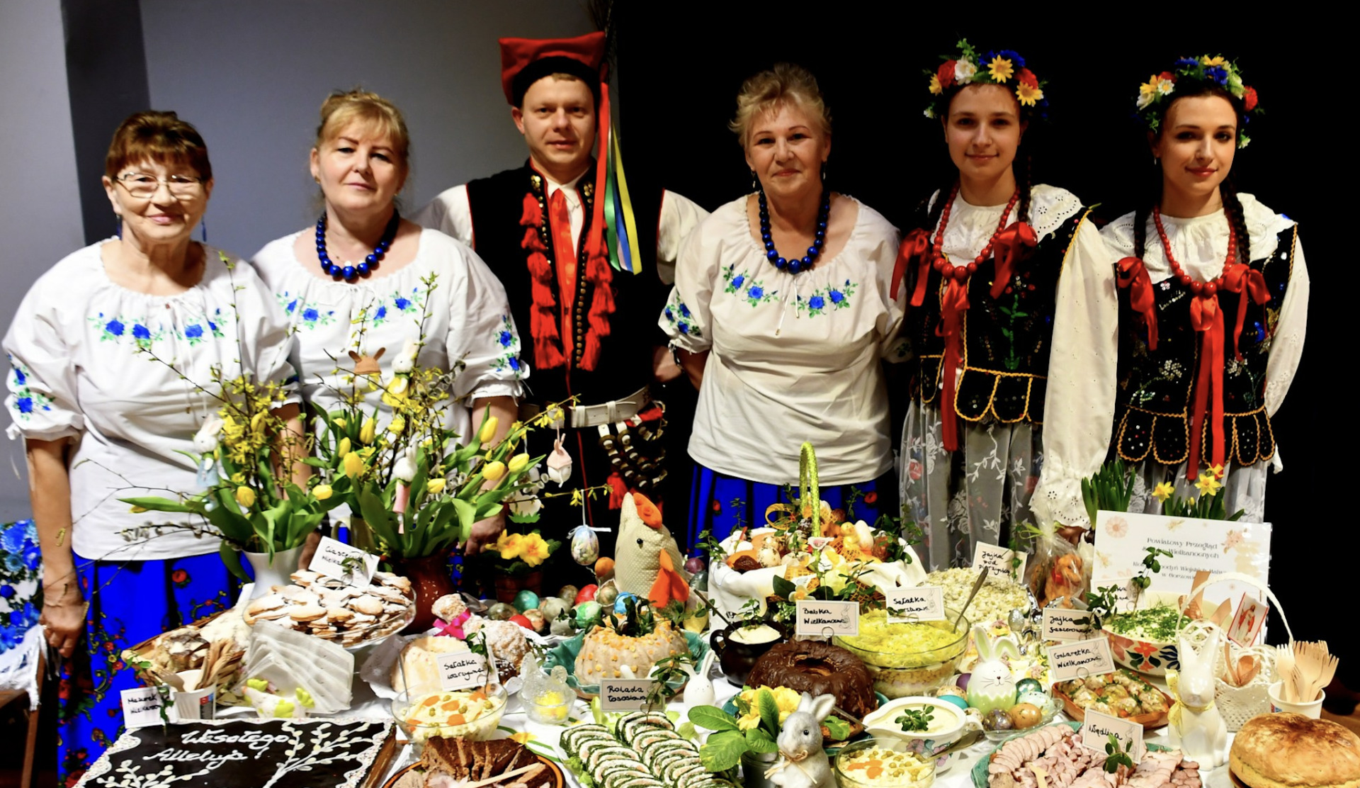 Stoły uginały się od pyszności! Powiatowy Przegląd Stołów Wielkanocnych w Polance Wielkiej