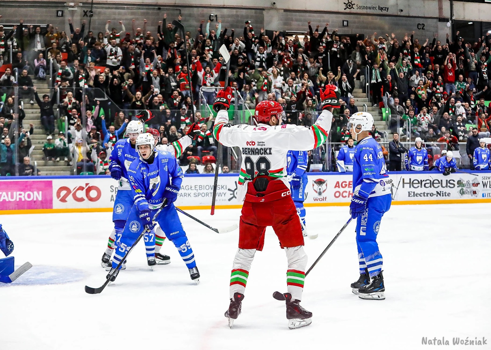 Gorzki koniec sezonu Unii Oświęcim w Tauron Hokej Lidze. Brąz pojechał do Sosnowca