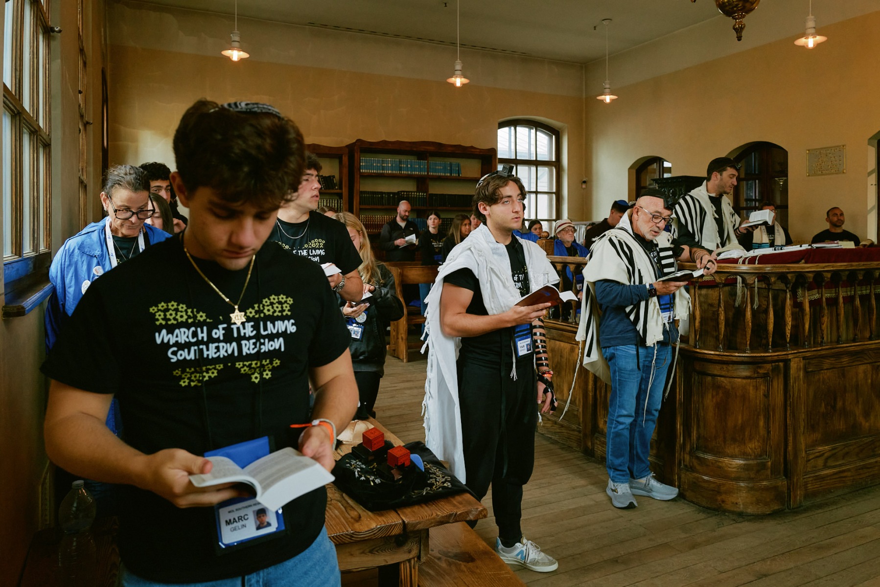 Prawie 500 uczestników Marszu Żywych odwiedziło Muzeum Żydowskie Oszpicin w Oświęcimiu