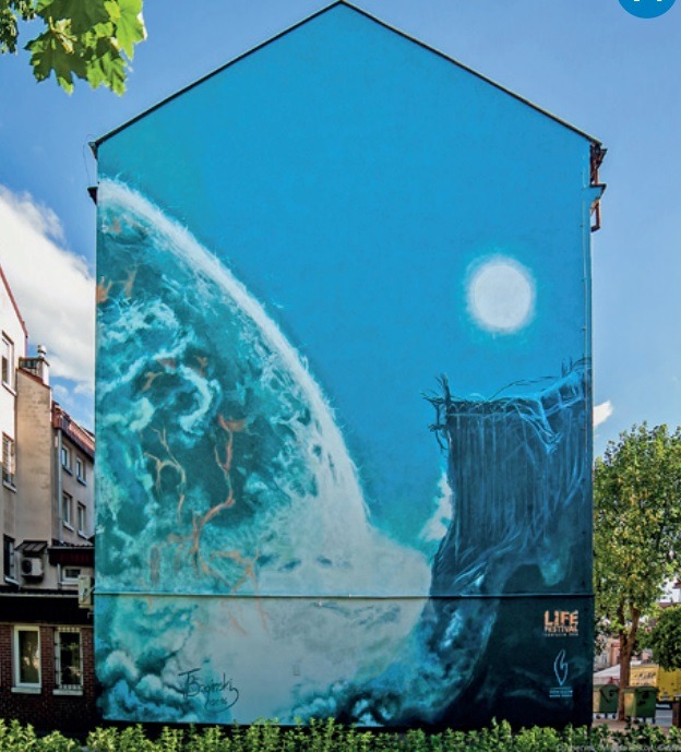 Mural na ścianie bloku? Oświęcim dofinansuje. Ruszył program dla wspólnot i spółdzielni