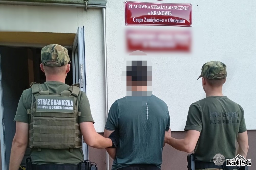 Miał zakaz wjazdu do Schengen, wrócił z polską kartą pobytu. Straż Graniczna z Oświęcimia zatrzymała Uzbeka