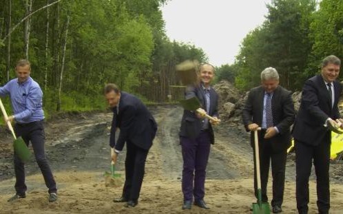 VIDEO-POWIAT. Ruszyła budowa DWR