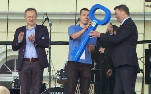 VIDEO-OŚWIĘCIM. Władzę w mieście przejeli studenci PWSZ