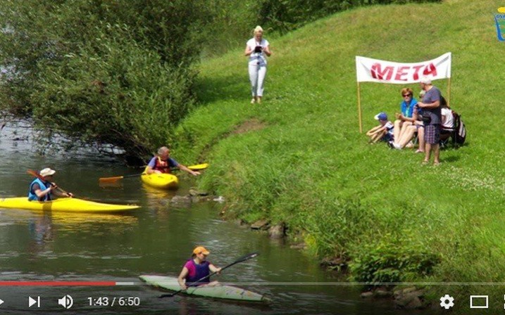 VIDEO-POWIAT. Spływ kajakowy na rzece Sole