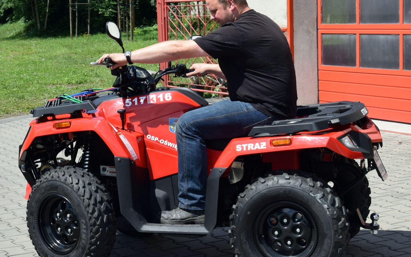 OŚWIĘCIM. Strażacy z OSP dostali quada