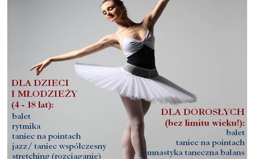 OŚWIĘCIM. Trwają zapisy do Studia Baletowego Classica