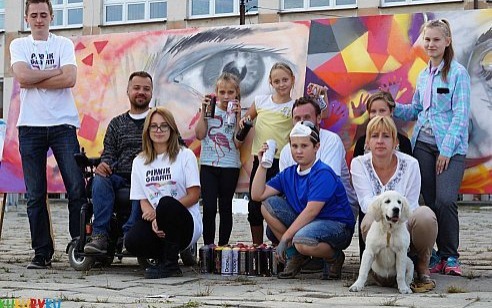 KĘTY. Piknik graffiti