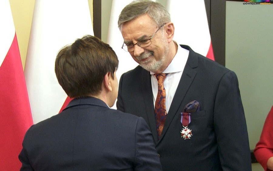 OŚWIĘCIM. Radiolog Czesław Pływacz odznaczony przez Prezydenta RP
