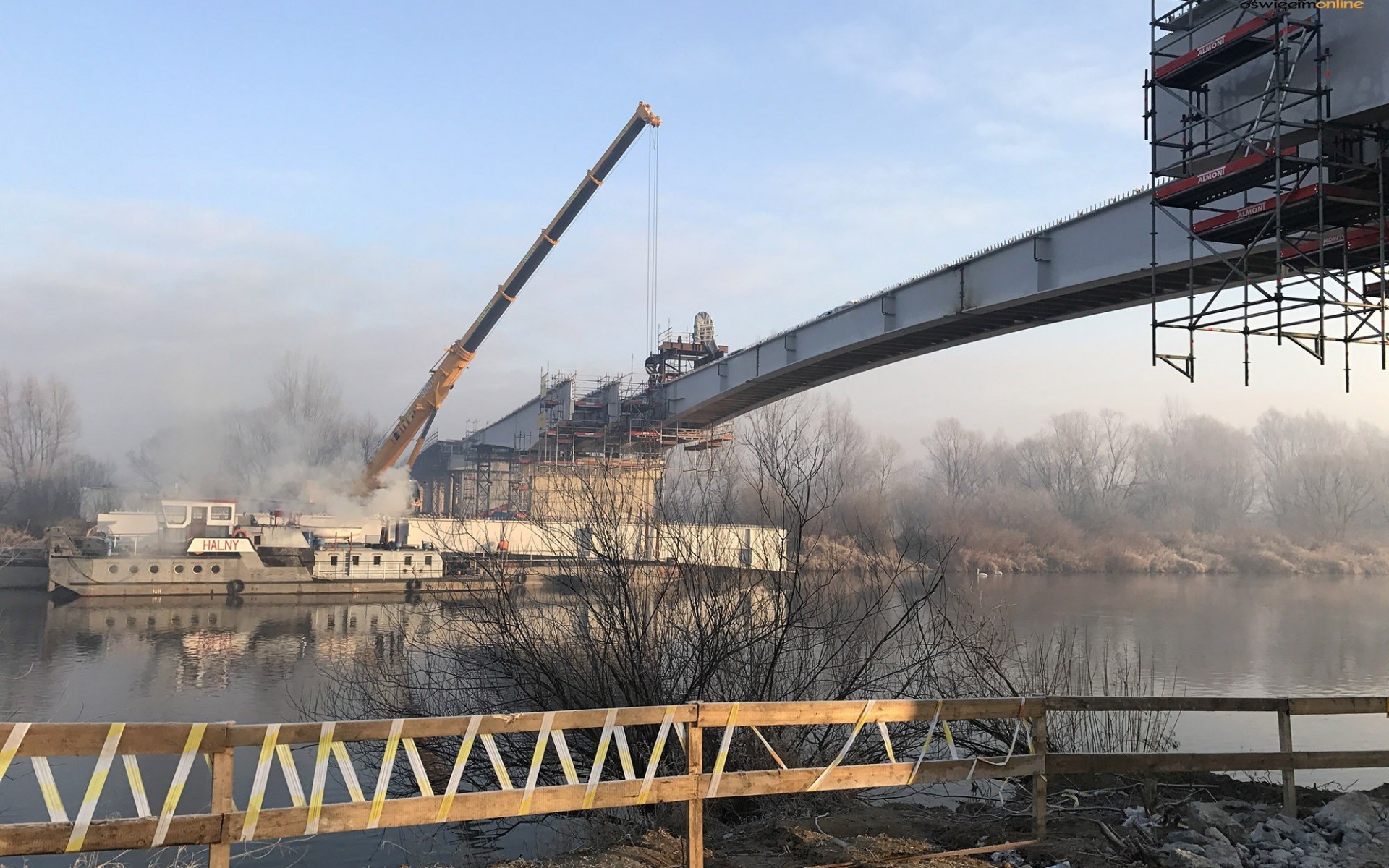 FOTOGALERIA. Lewy i prawy brzeg Wisły już razem