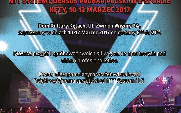 KĘTY. Zostań Mistrzem Polski w E-Sporcie!