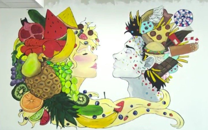 VIDEO-POWIAT. Prace młodzieży zdobią nową stołówkę