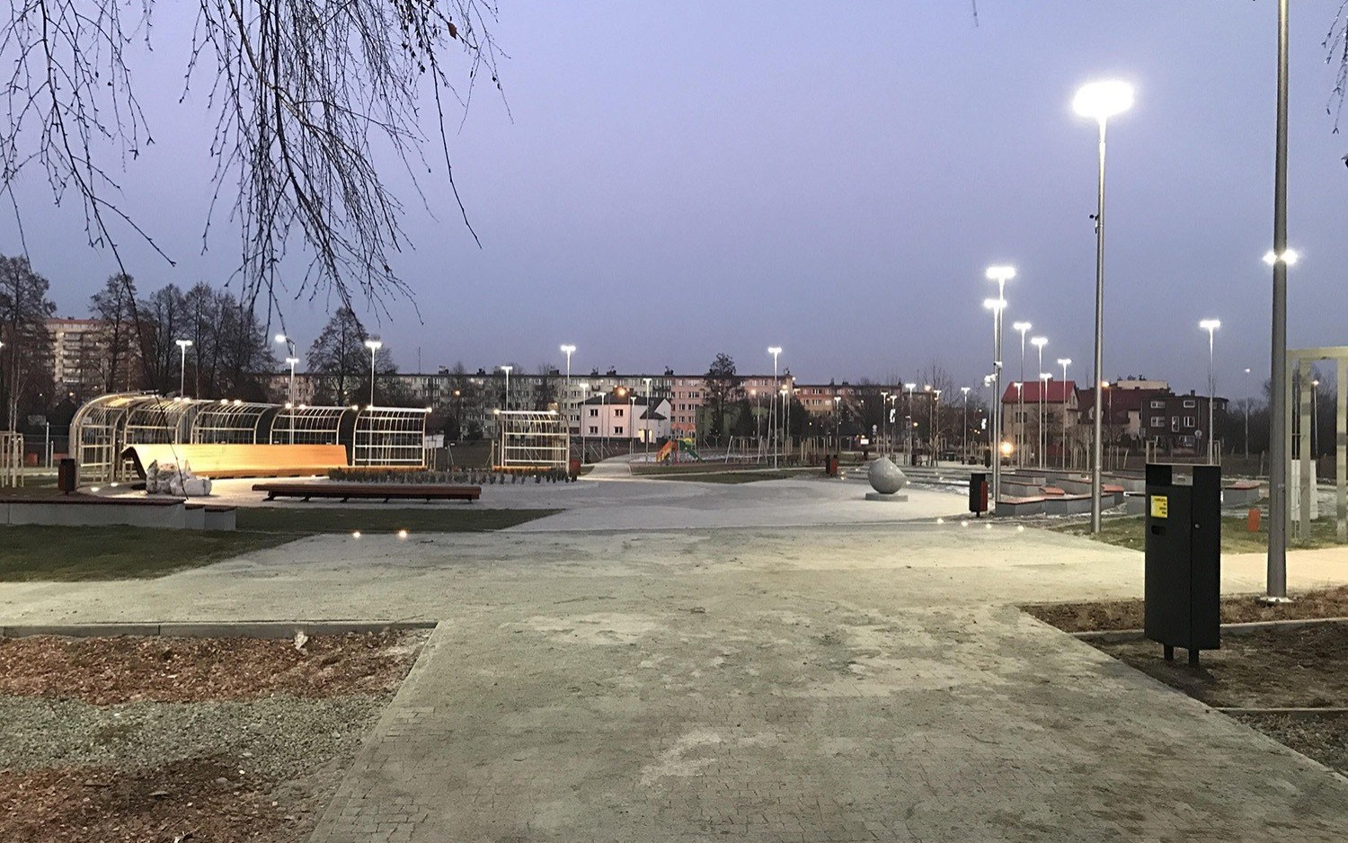 FOTOGALERIA. W sobotę 1 kwietnia zostanie otwarty park na Osiedlu Zasole