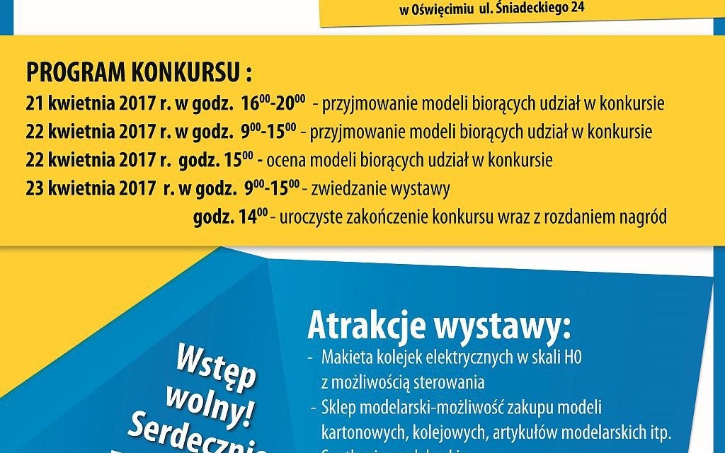 OŚWIĘCIM. Przyjdź zobaczyć modele kartonowe 2017