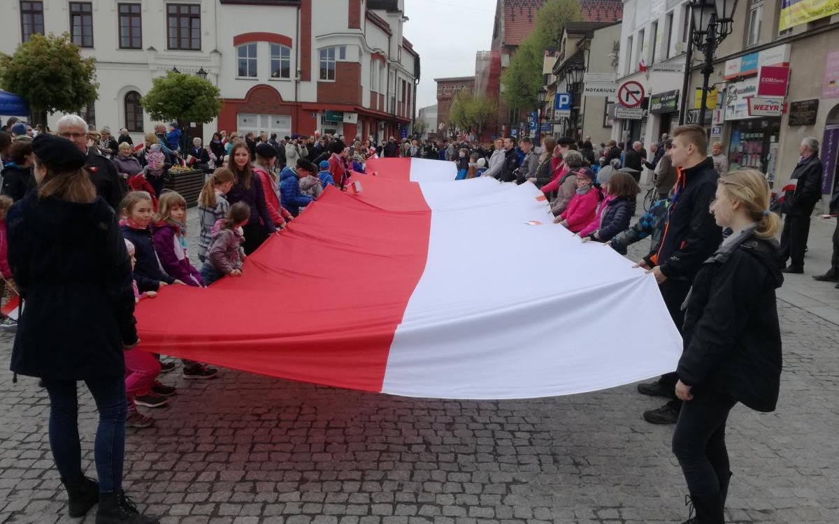 OŚWIĘCIM. Uczcili 226. rocznicę uchwalenia Konstytucji 3 Maja