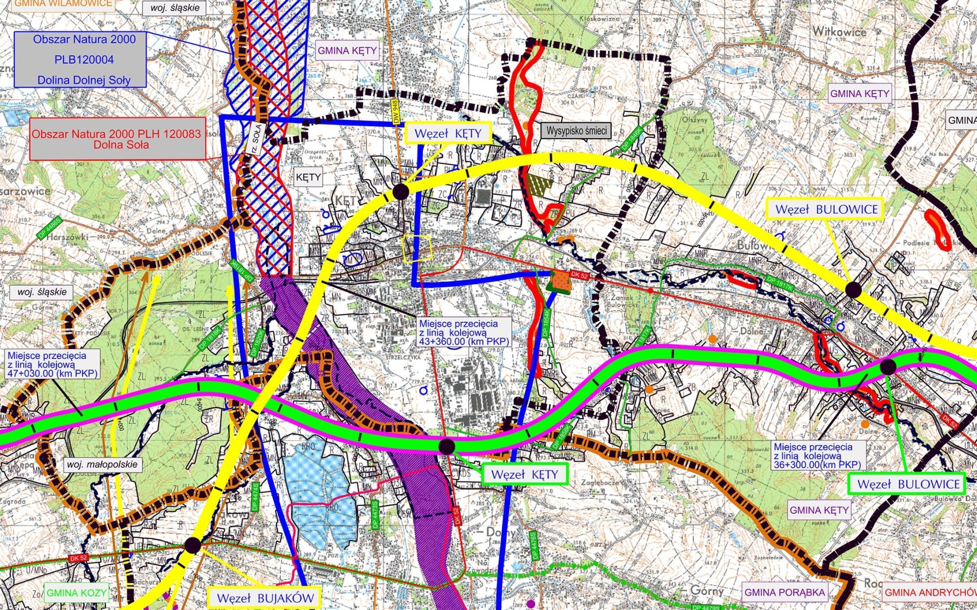 KĘTY. Beskidzka Droga Integracyjna powstanie do roku 2023?