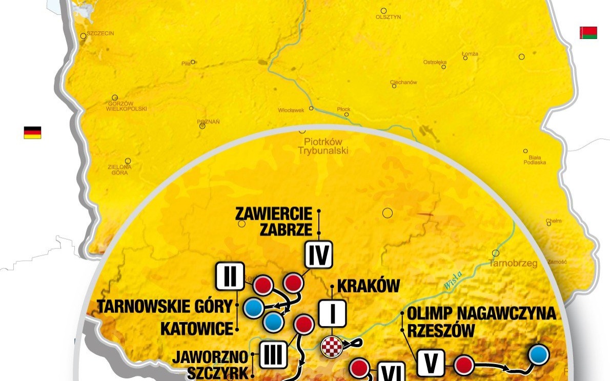 OŚWIĘCIM. Przez miasto przejadą kolarze z Tour de Pologne