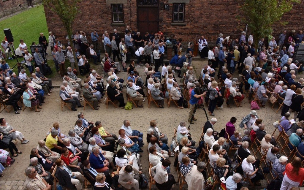 AUSCHWITZ. 76. rocznica śmierci o. Maksymiliana Kolbe