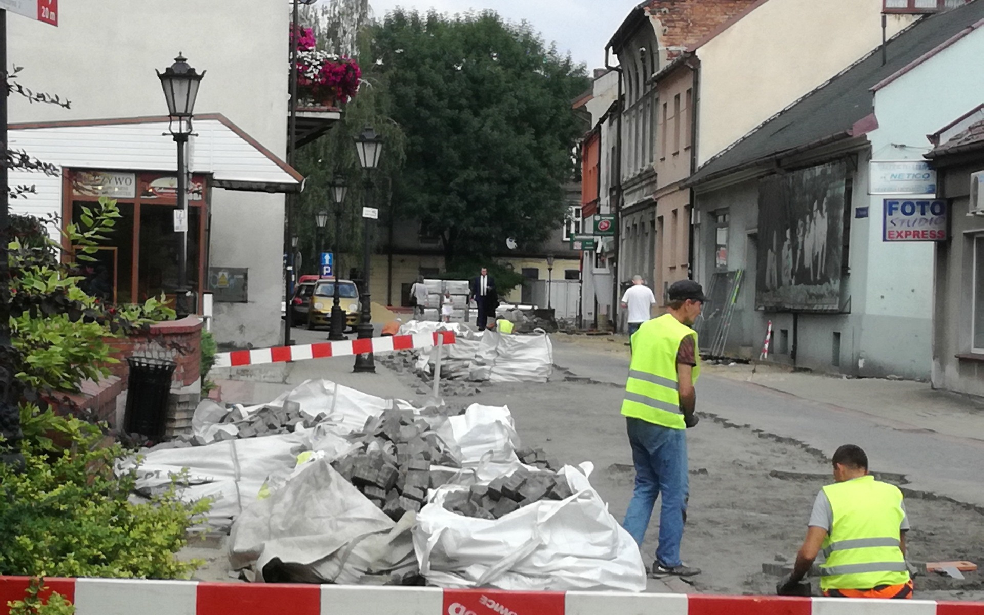 OŚWIĘCIM. Trwa remont ulic w Starym Mieście