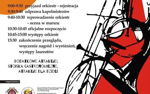 CHEŁMEK. Wojewódzki Przegląd Strażackich Orkiestr Dętych