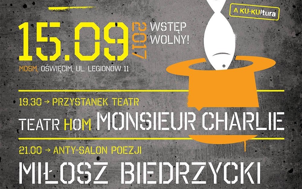 OŚWIĘCIM. 15 września Alternatywna Scena MDSM